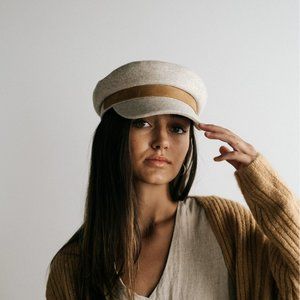 NWT Gigi Pip James Felt Cap